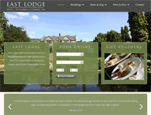 Tablet Screenshot of eastlodge.com